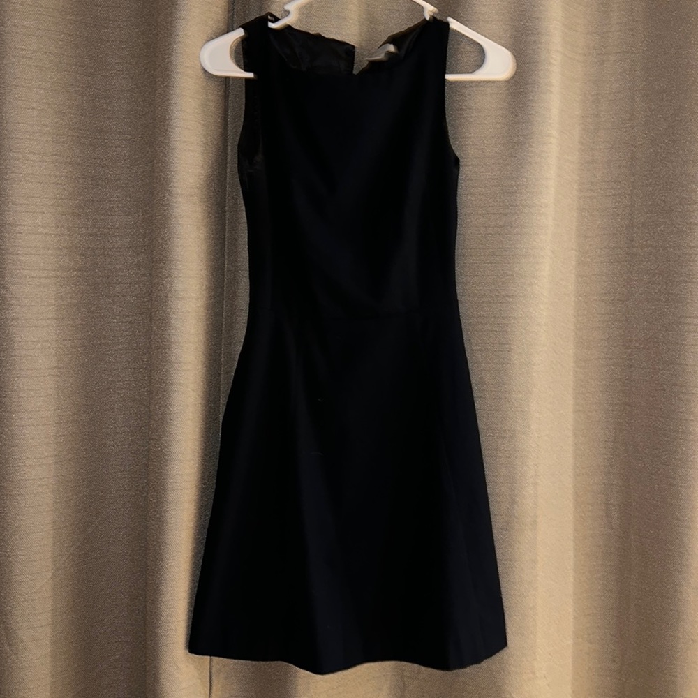 Navy work dress